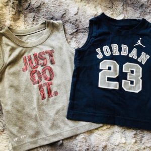Nike & Jordan baby boy sz 2T shirts